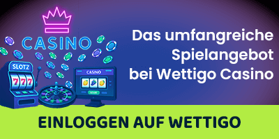 Grosses Spielangebot mit Slots und Casino Spielen